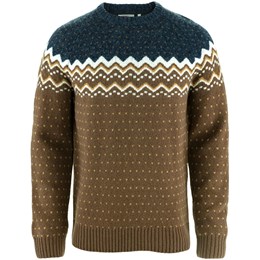 Fjällräven Ãvik Knit Sweater Herre S Brun Trøjer & sweaters